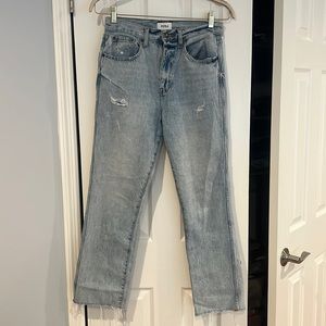 Light wash denim Pistola jeans with rips
